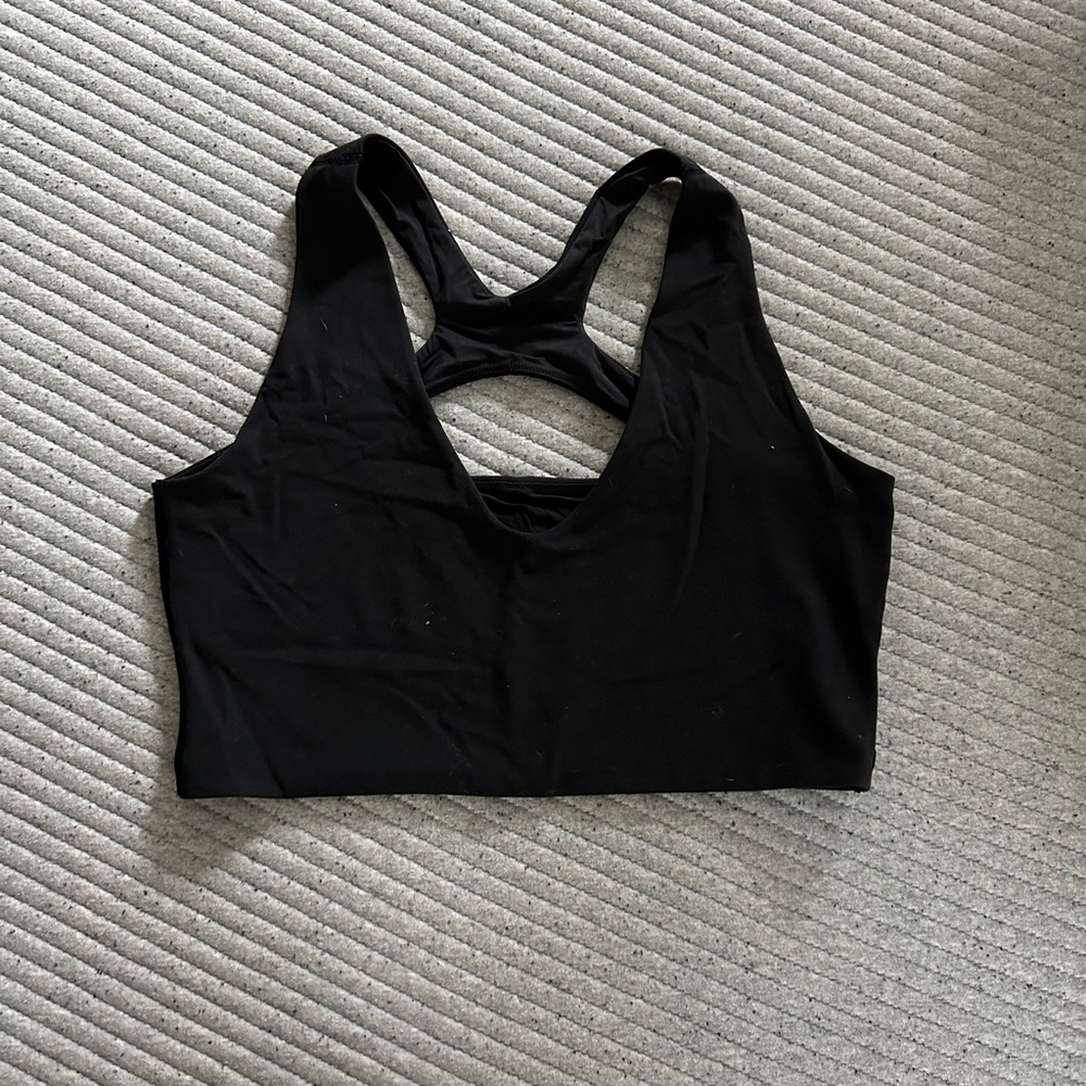 Lululemon bend this scoop and cross bra L/XL